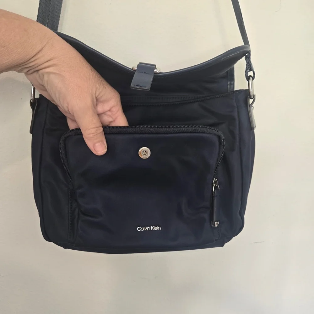 Calvin Klein Black Messenger Bag